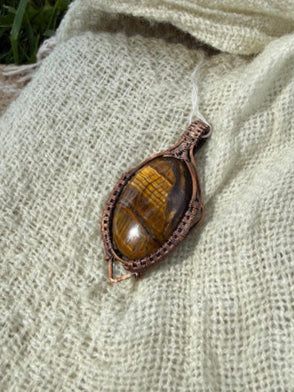 Grow Your Roots - Copper Pendant