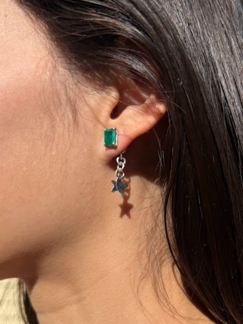 Falling Stars - Back Earrings