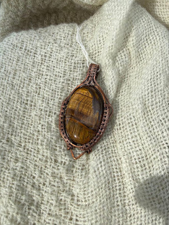 Grow Your Roots - Copper Pendant