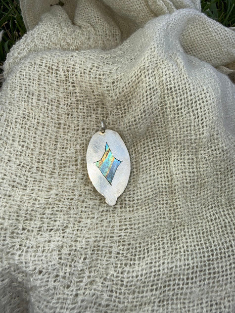 Rainbow Moonstone Pendant