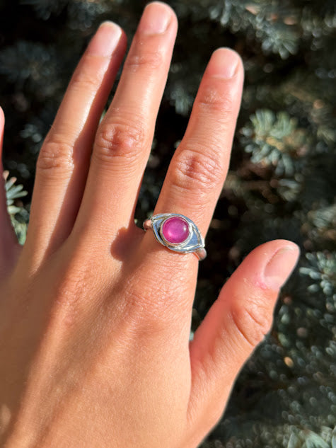Helix Nebula Ruby Ring Size 8