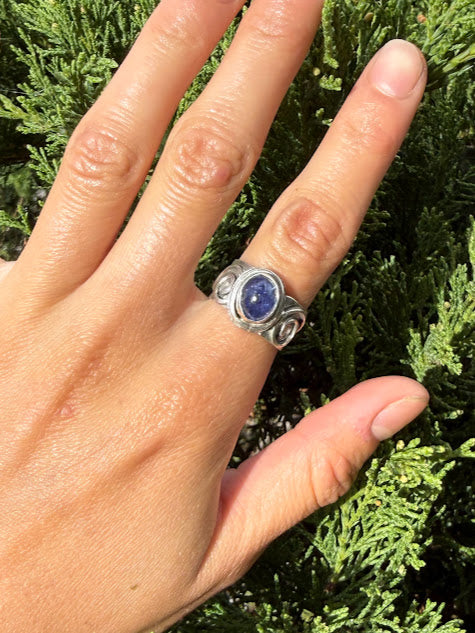 A Starry Night - Tanzanite Size 7 Ring