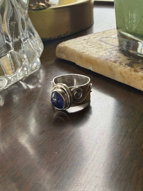 A Starry Night - Tanzanite Size 7 Ring